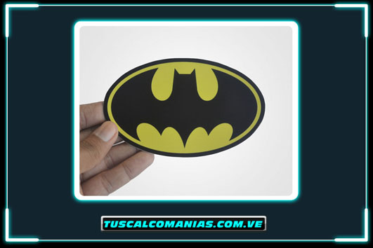 Calcomanía, sticker, pegatina, etiqueta de Batman (Hombre Murciélago)