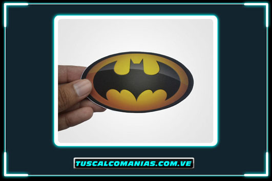 Calcomanía, sticker, pegatina, etiqueta de Batman (Hombre Murciélago)