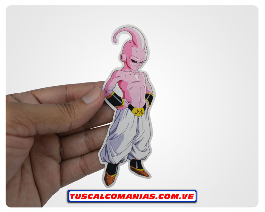 Calcomanía, sticker, pegatina, etiqueta de Dragón Ball Z Majin Boo