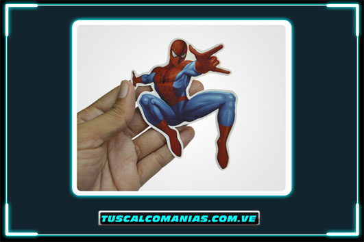 Calcomanias, stickers, pegatinas, etiquetas de Spiderman (Hombre araña)