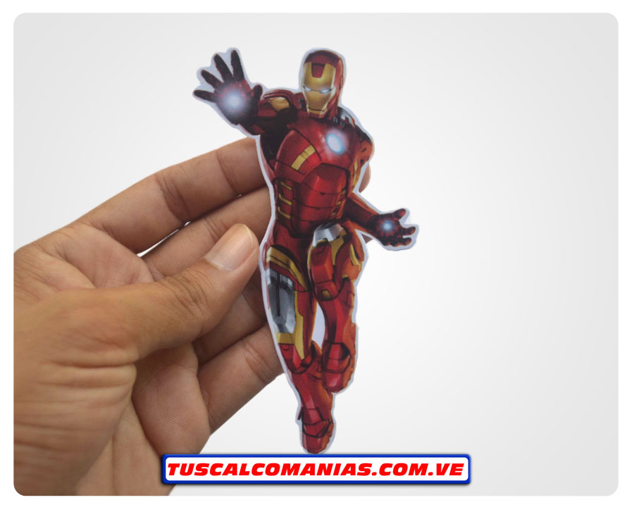 Calcomanias, stickers, pegatinas, etiquetas de Iron Man (Vengadores)