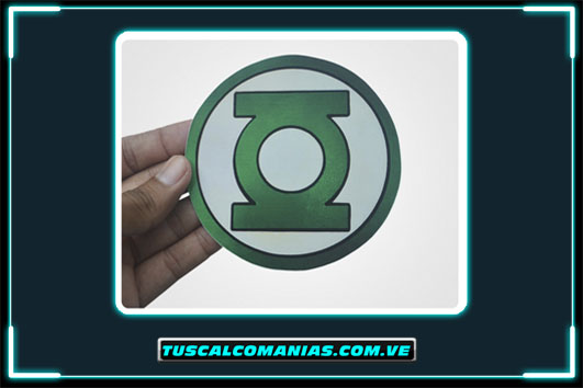 Calcomanías, stickers, pegatinas, etiquetas de Linterna verde, lantern green (Liga de la Justicia)