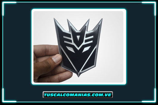 Calcomania, sticker, pegatina, etiqueta de Transformer (Decepticons)