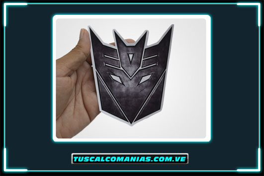 Calcomania, sticker, pegatina, etiqueta de Transformer (Decepticons)